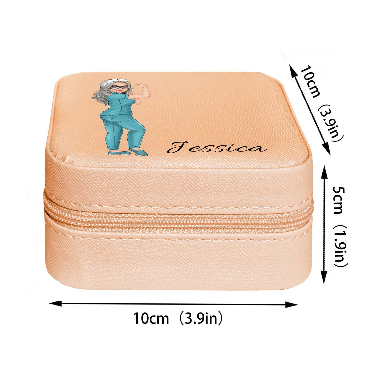 Mini Travel Jewelry Box, Birthday Gift for Woman & Girls, Gift for Nurse