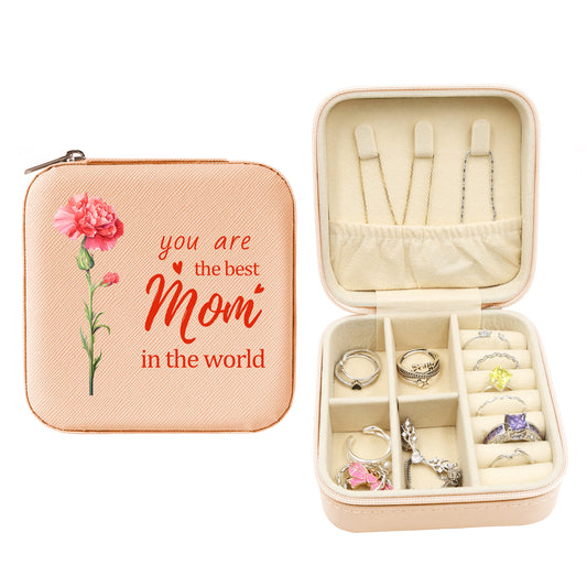 Mini Travel Jewelry Box, Birthday Gift for Woman & Girls, Christmas Gift for Teen, Mother, Grandmother
