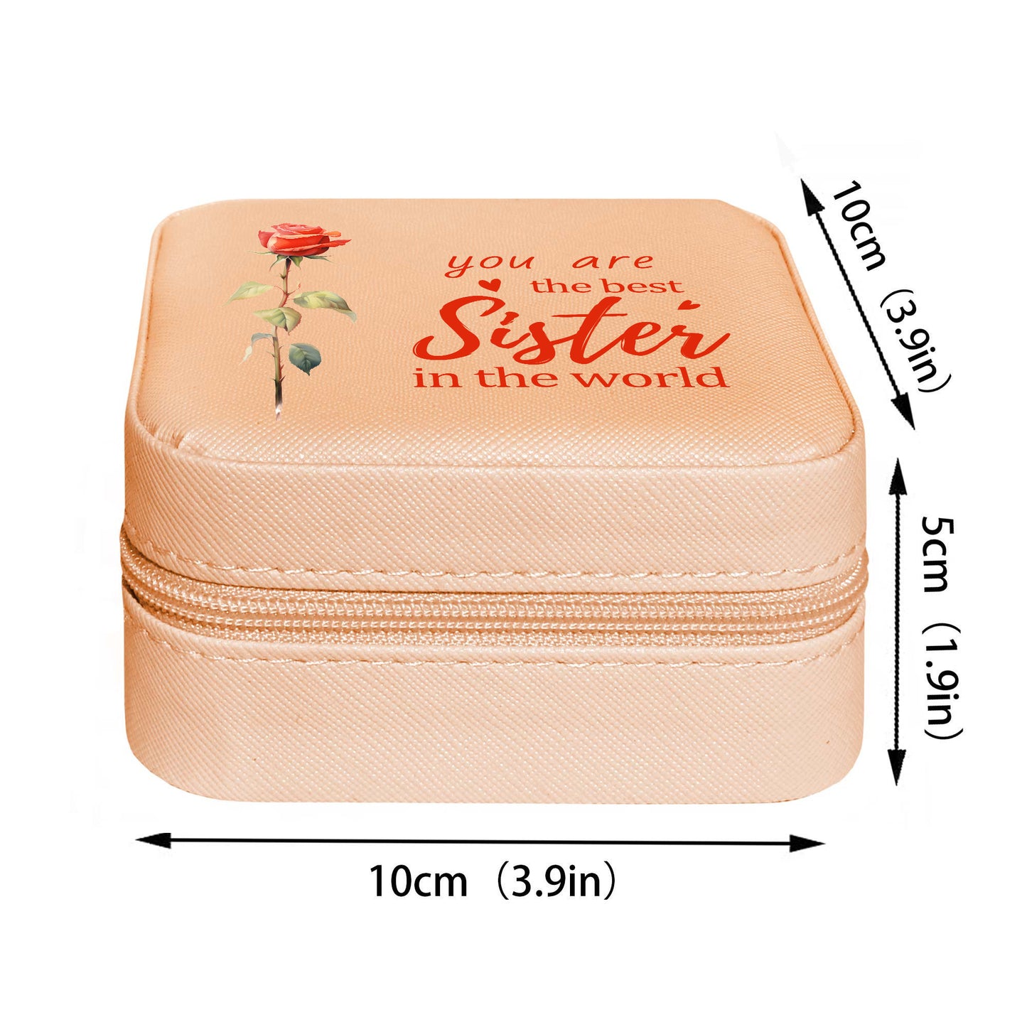 Mini Travel Jewelry Box, Birthday Gift for Woman & Girls, Gift for Sister and Besties