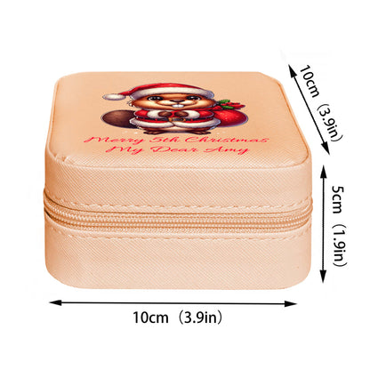 Mini Travel Jewelry Box, Birthday Gift for Woman & Girls JB012