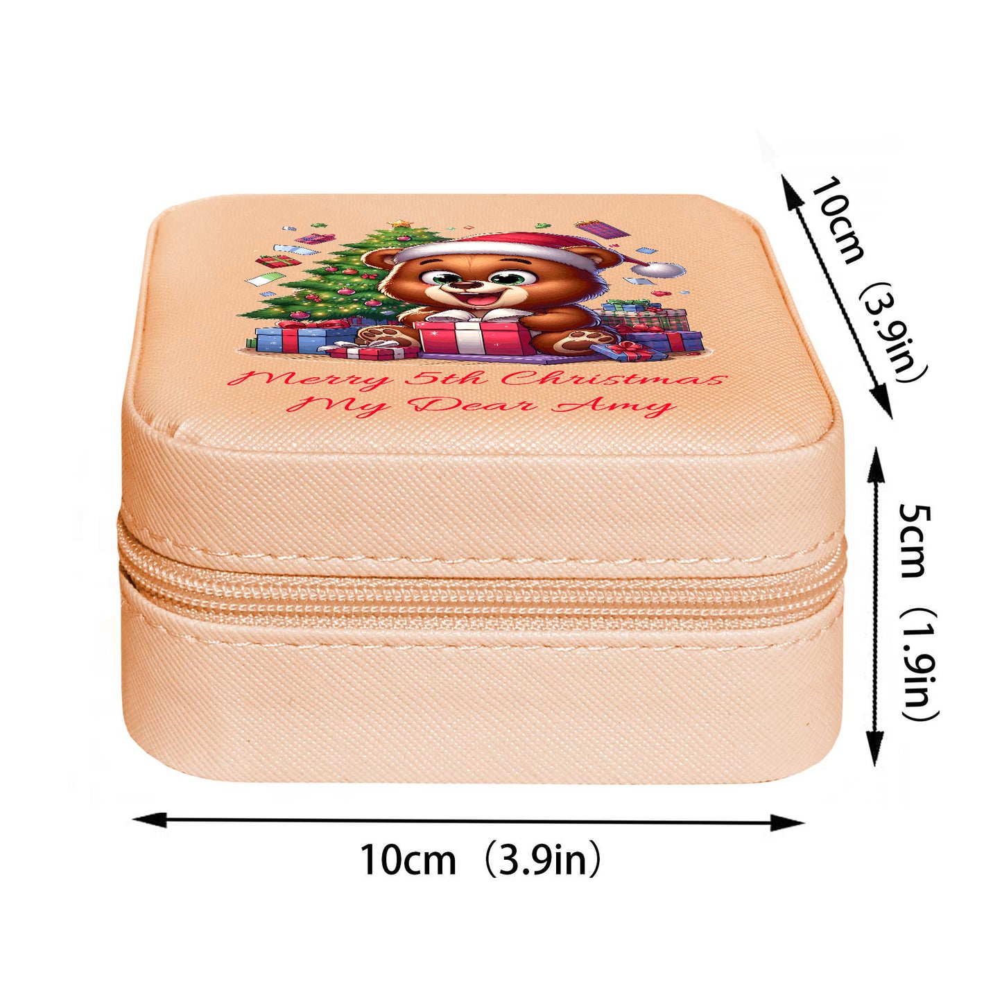 Mini Travel Jewelry Box, Birthday Gift for Woman & Girls JB026