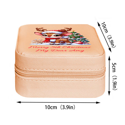 Mini Travel Jewelry Box, Birthday Gift for Woman & Girls JB027