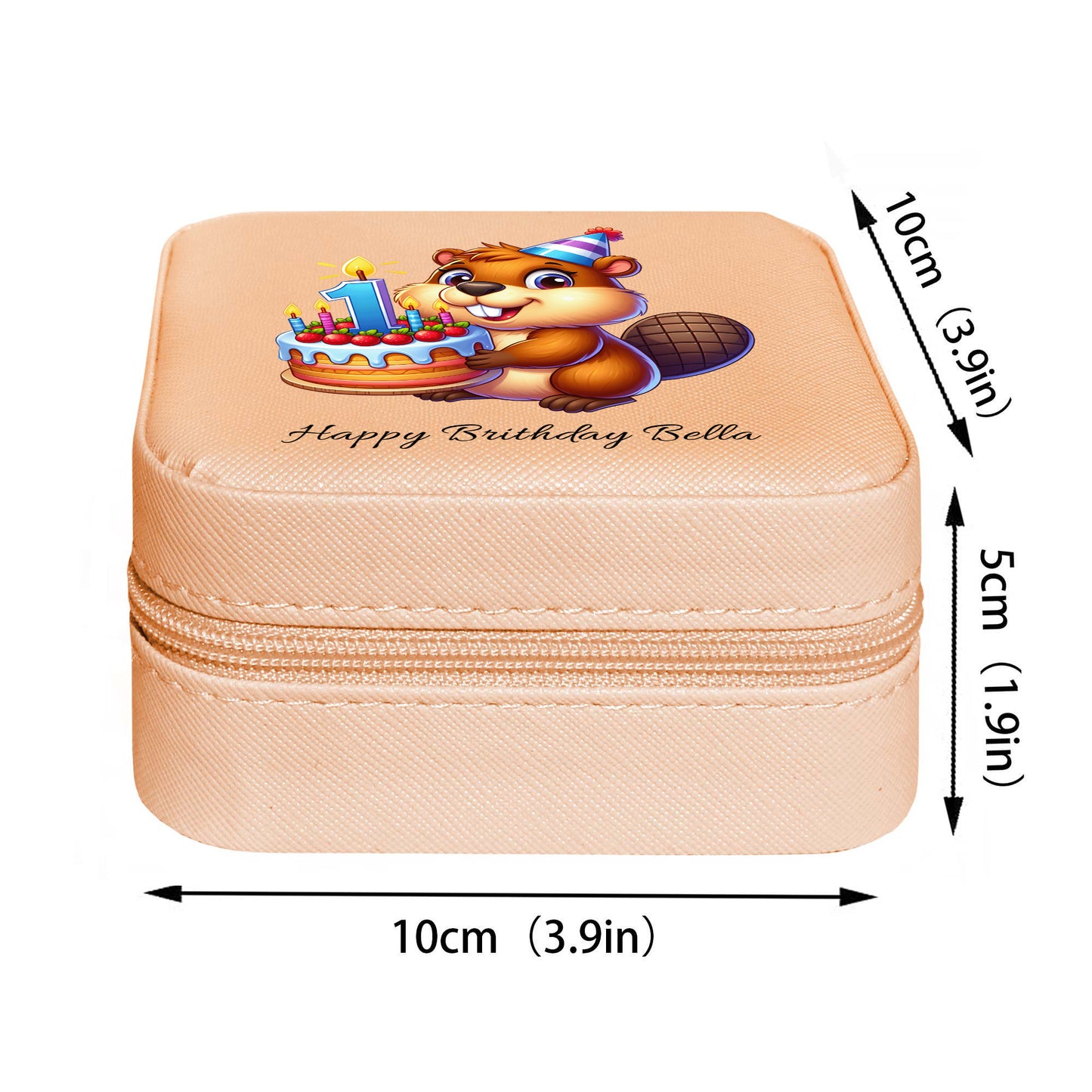 Mini Travel Jewelry Box, Birthday Gift for Woman & Girls JB029