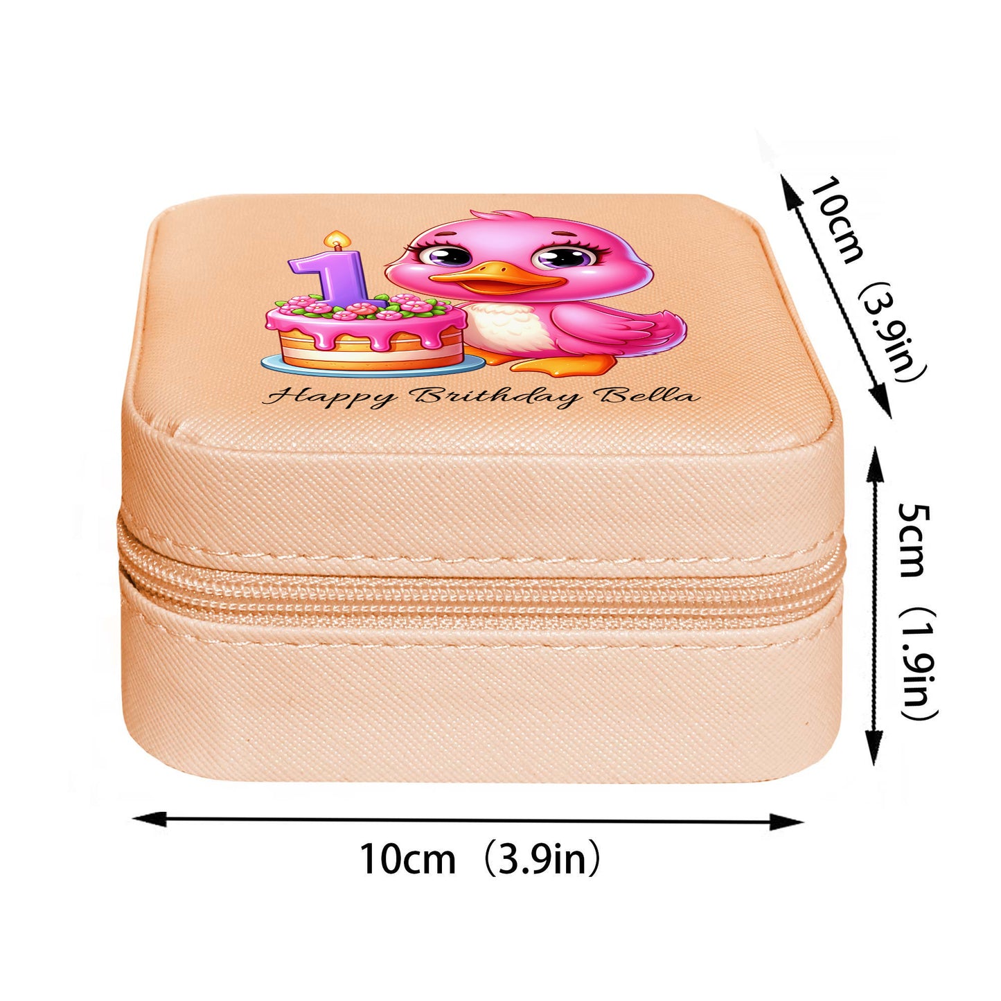 Mini Travel Jewelry Box, Birthday Gift for Woman & Girls JB030