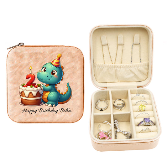 Mini Travel Jewelry Box, Birthday Gift for Woman & Girls JB032