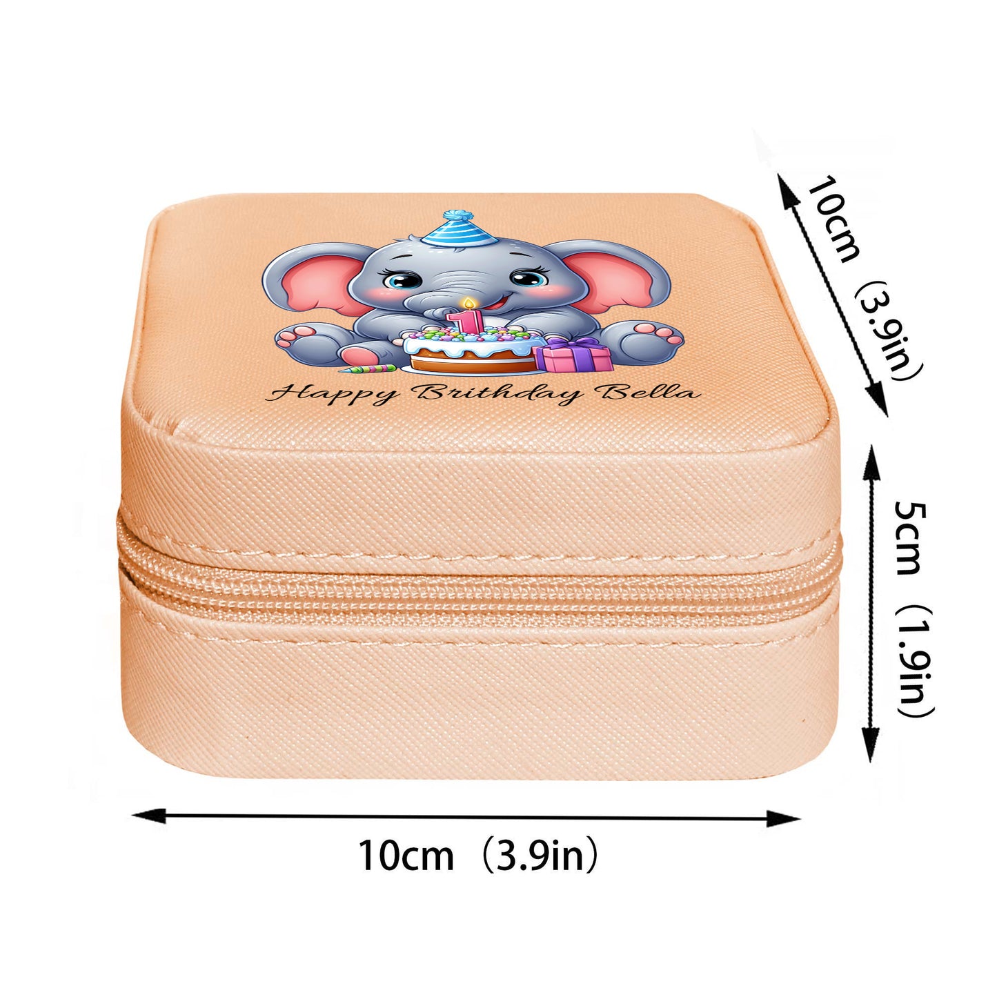 Mini Travel Jewelry Box, Birthday Gift for Woman & Girls JB033