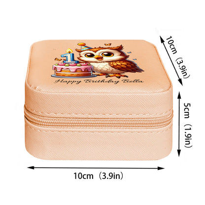 Mini Travel Jewelry Box, Birthday Gift for Woman & Girls JB034