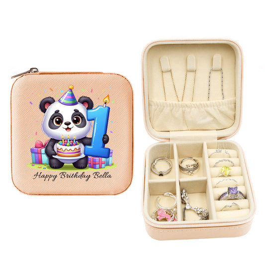 Mini Travel Jewelry Box, Birthday Gift for Woman & Girls JB035