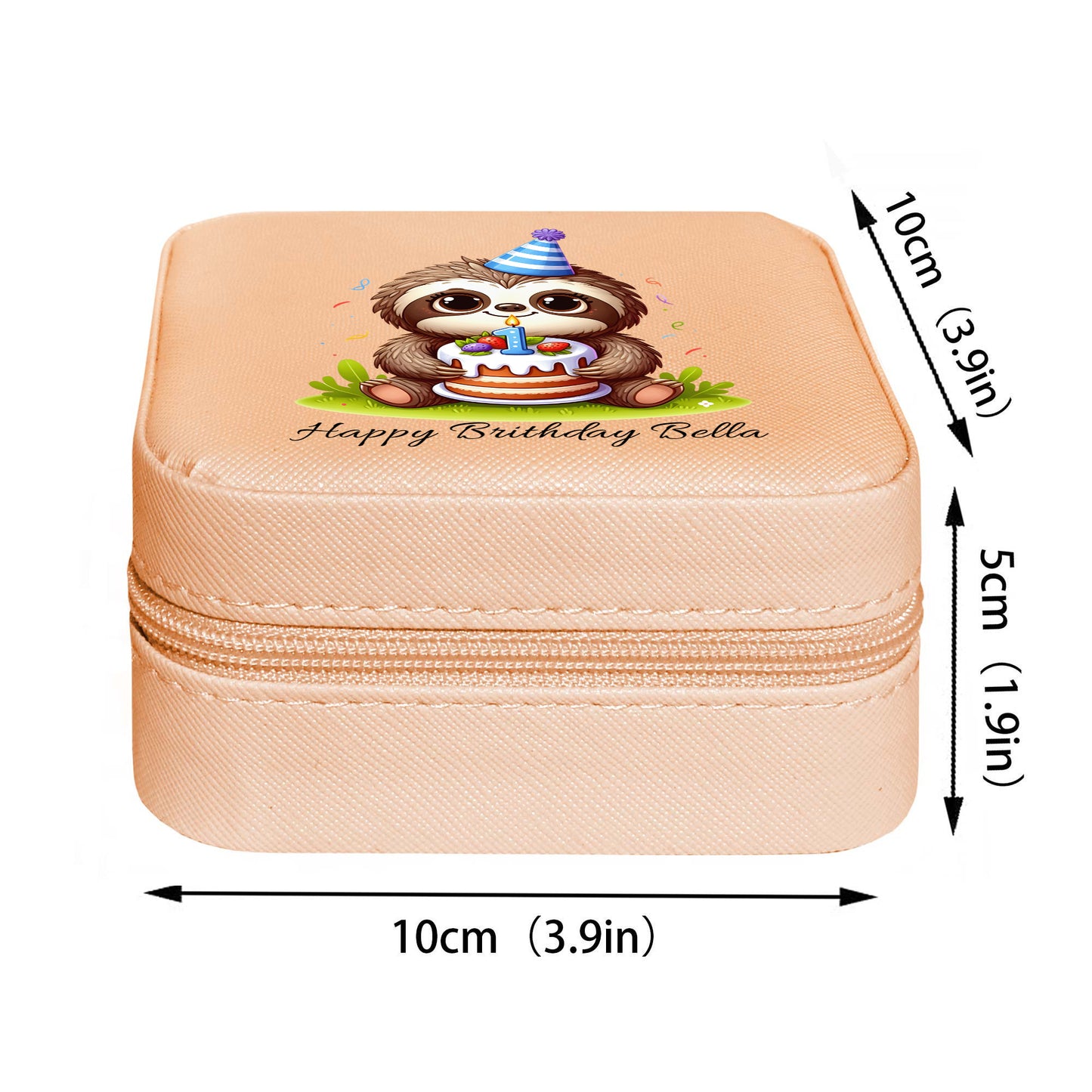 Mini Travel Jewelry Box, Birthday Gift for Woman & Girls JB036