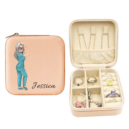 Mini Travel Jewelry Box, Birthday Gift for Woman & Girls, Gift for Nurse