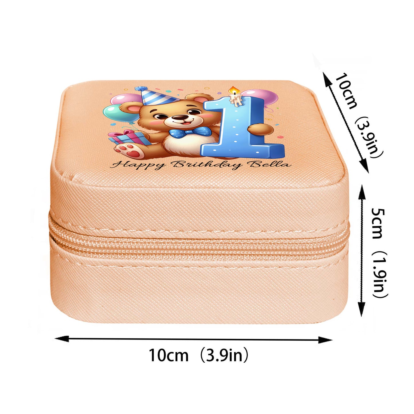 Mini Travel Jewelry Box, Birthday Gift for Woman & Girls JB037