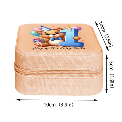 Mini Travel Jewelry Box, Birthday Gift for Woman & Girls JB037